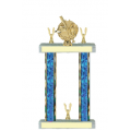Trophies - #Baseball Laurel F Style Trophy